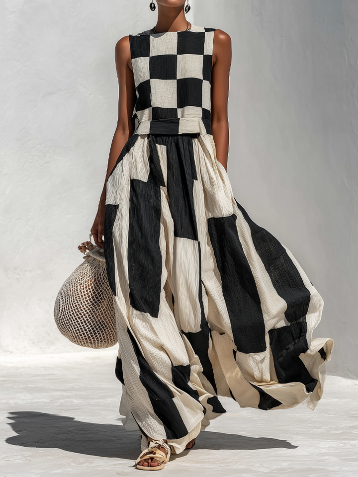 Robe Maxi Chloé Géométrique