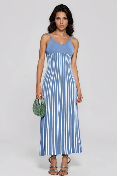 Giovannetta Sequin Knit Maxi Dress In Chartreuse