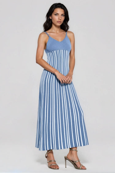 Giovannetta Sequin Knit Maxi Dress In Chartreuse