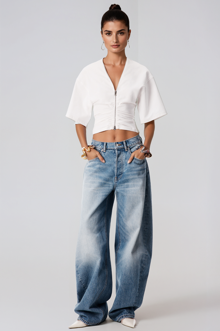 Hany Ruch Zipper Top
