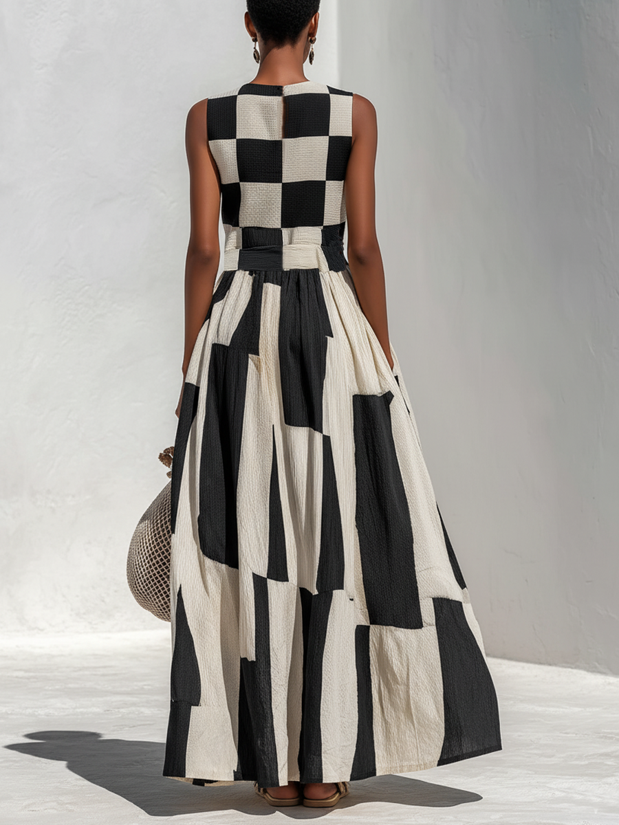 Robe Maxi Chloé Géométrique