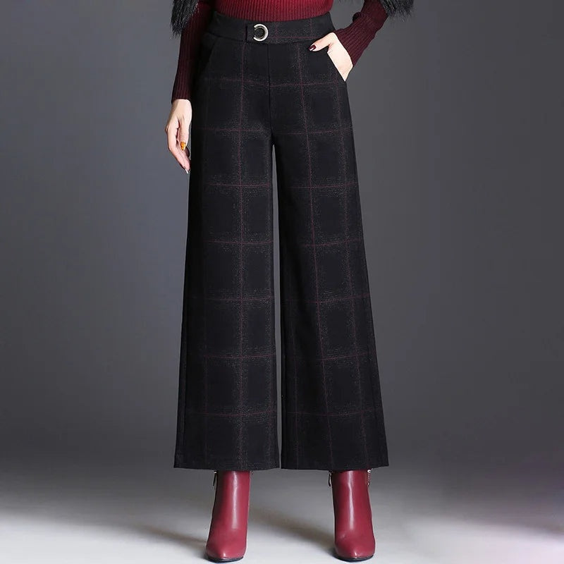 Belgravia geruite dames pantalon – Elara