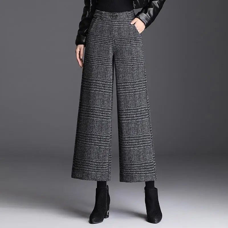 Belgravia geruite dames pantalon – Elara