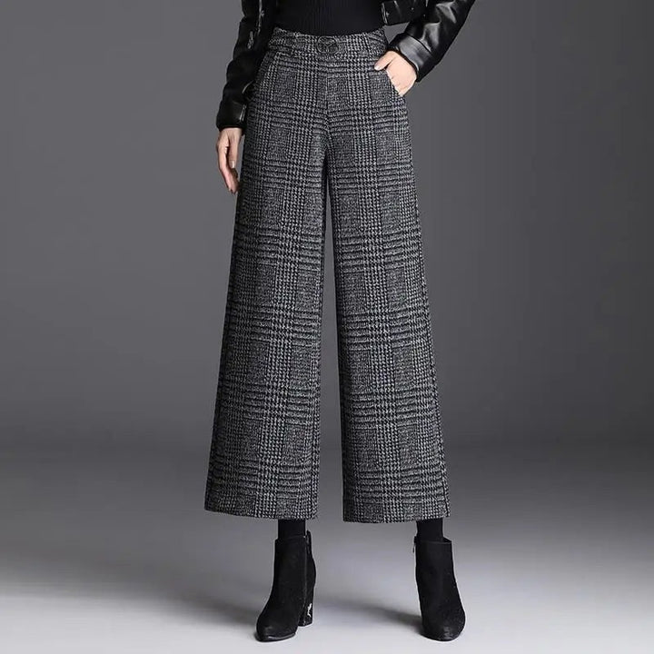 Belgravia geruite dames pantalon – Elara