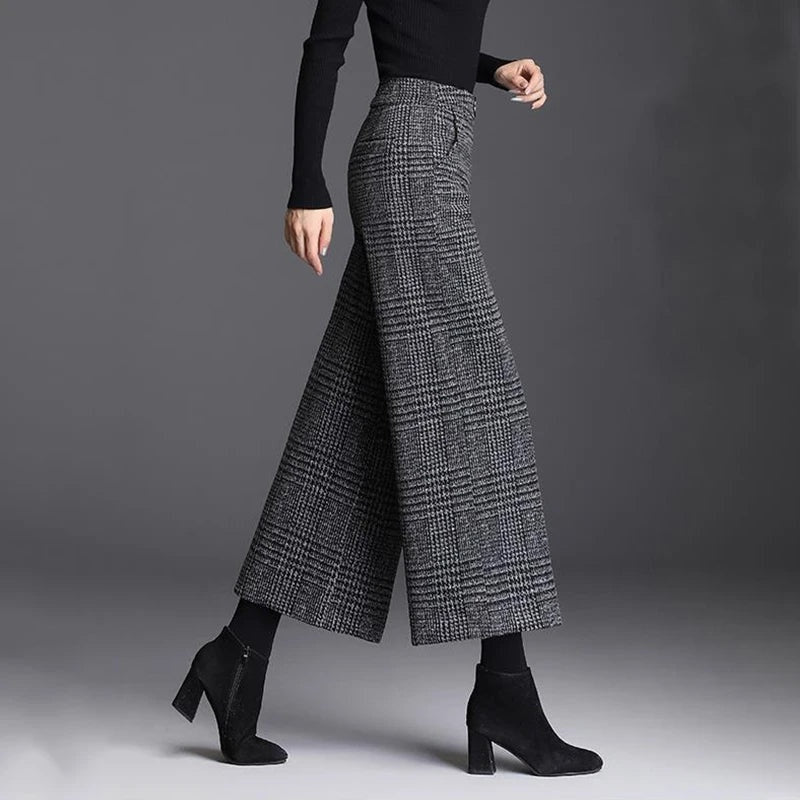 Belgravia geruite dames pantalon – Elara