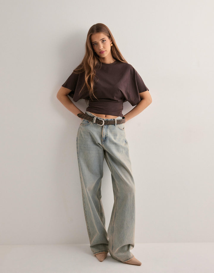 Casual cropped top dames – Erica