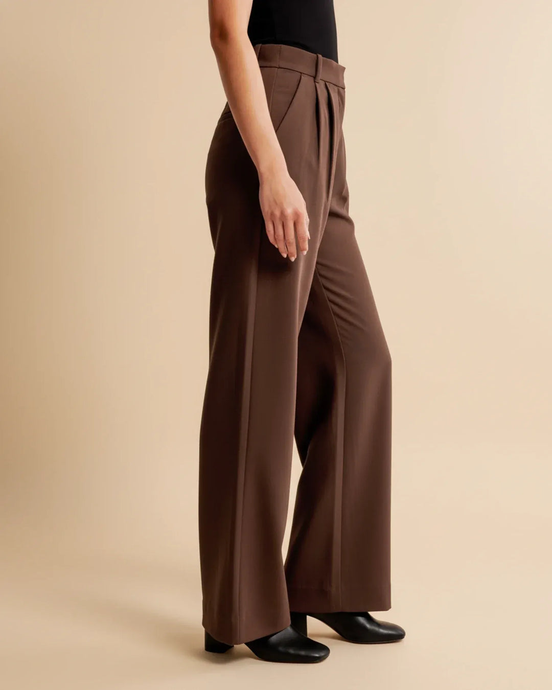 Elegante wide leg pantalon - Sophie