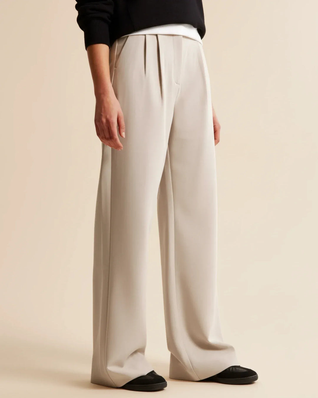 Elegante wide leg pantalon - Sophie
