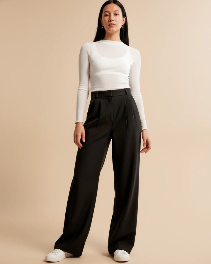 Elegante wide leg pantalon - Sophie