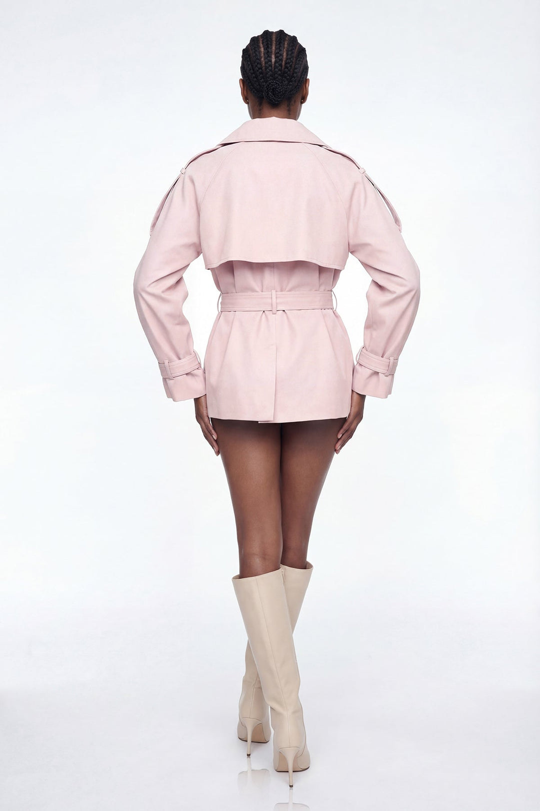 Elisabete Double Breasted Trench Coat