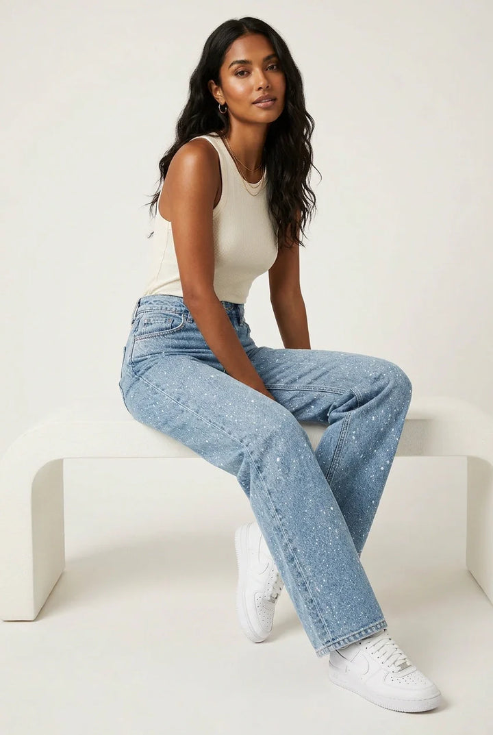 Recht high waist jeans