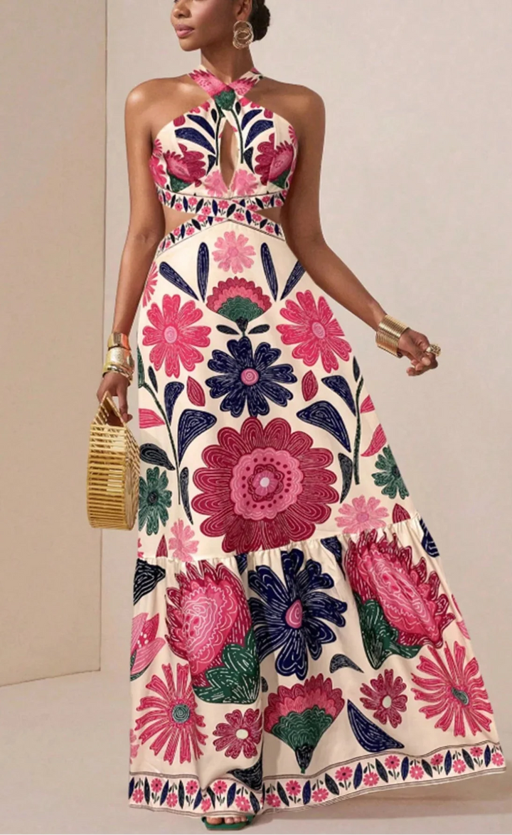 MISHEL FLORAL DRESS