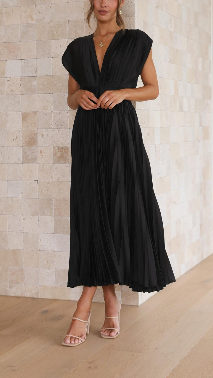 Robe Élégante en Plis