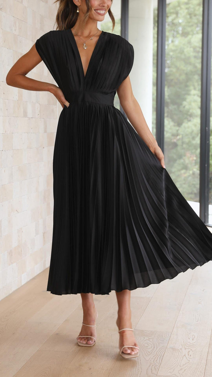 Robe Élégante en Plis
